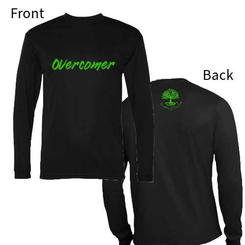 Black shirt w green