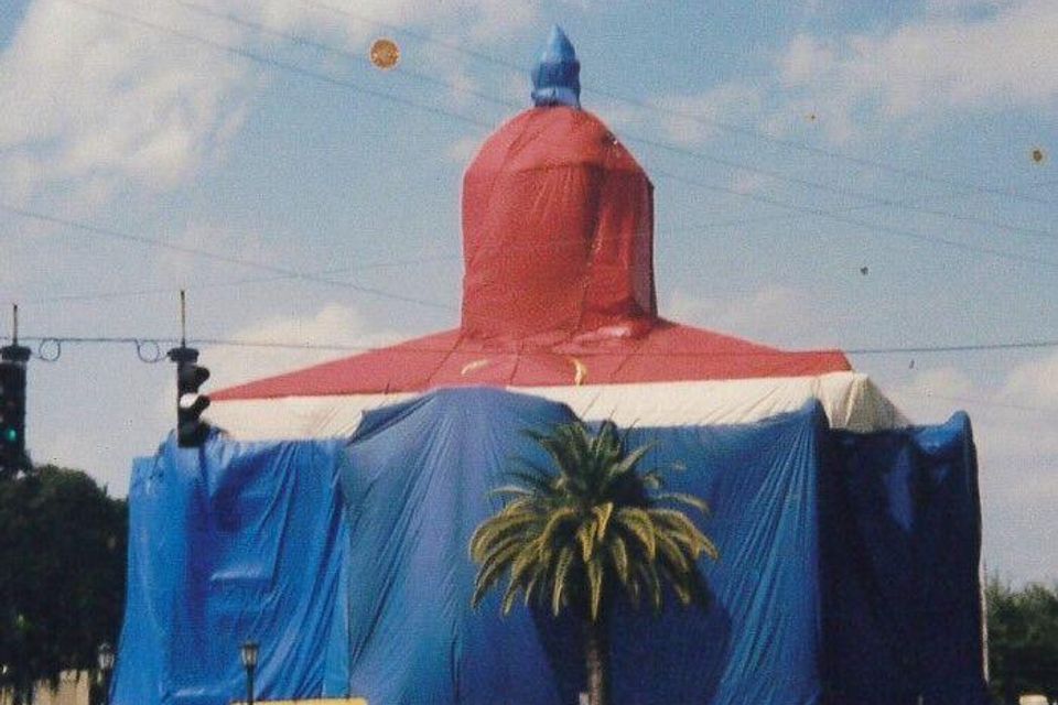 Tent tarping