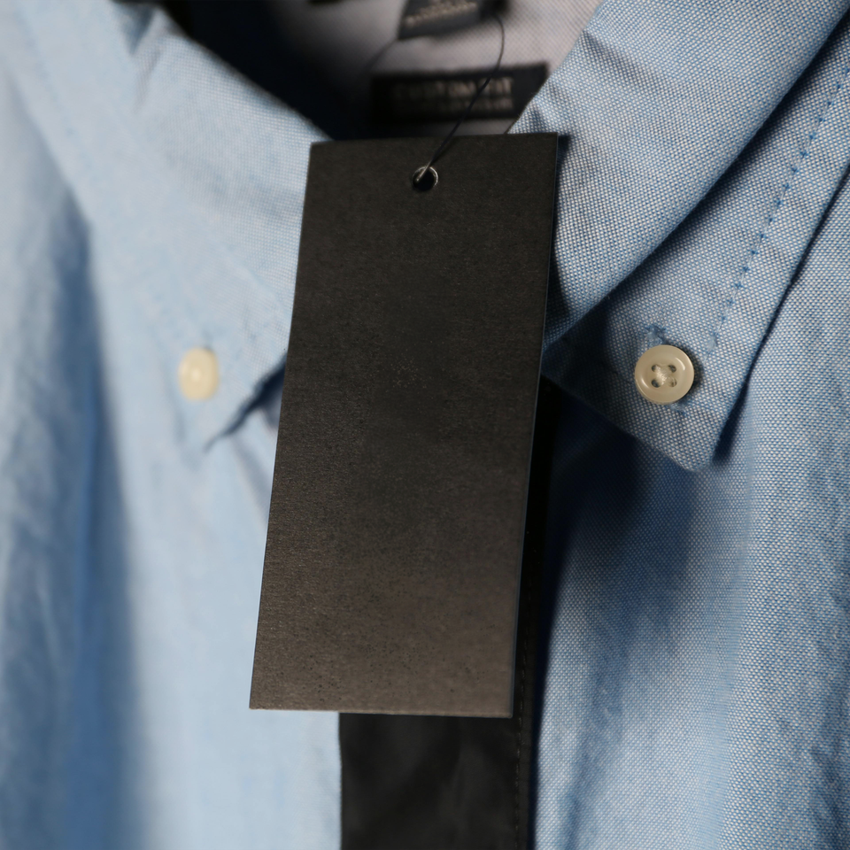 Blue shirt withtag