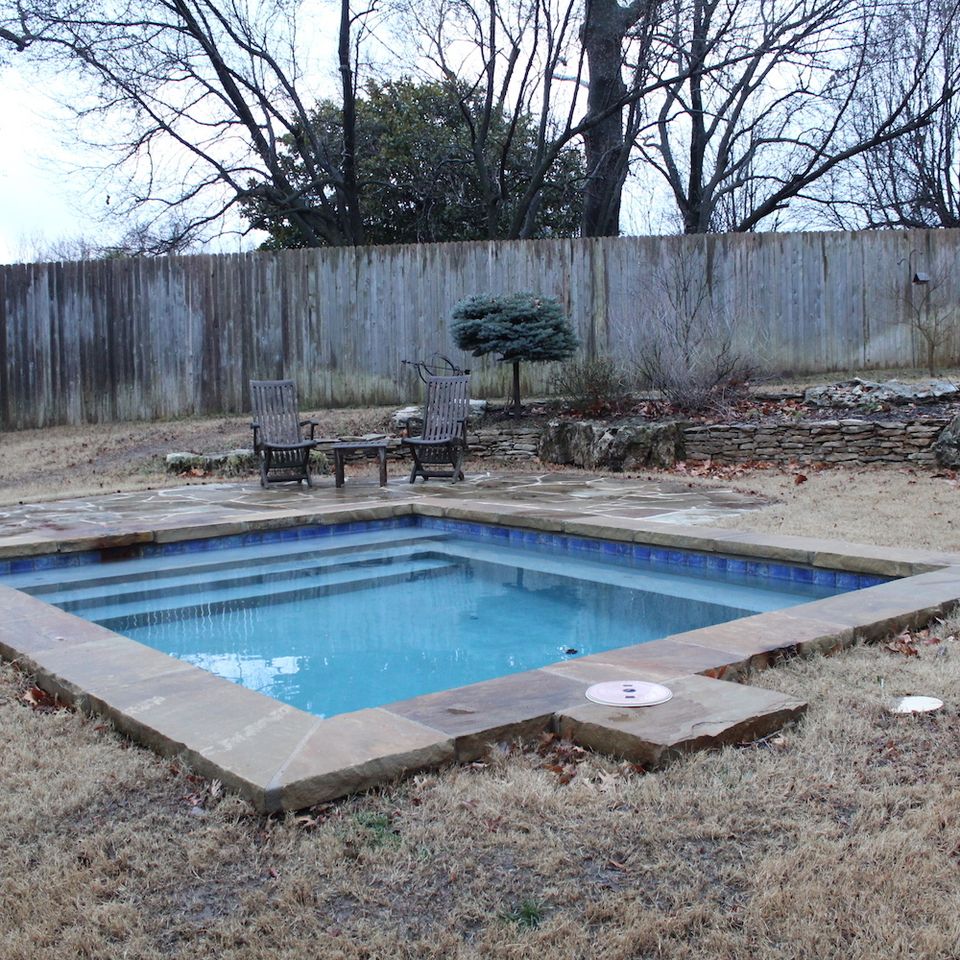 3d solutions general contractors   tulsa oklahoma   custom in ground pool and flagstone pool deck patio 2