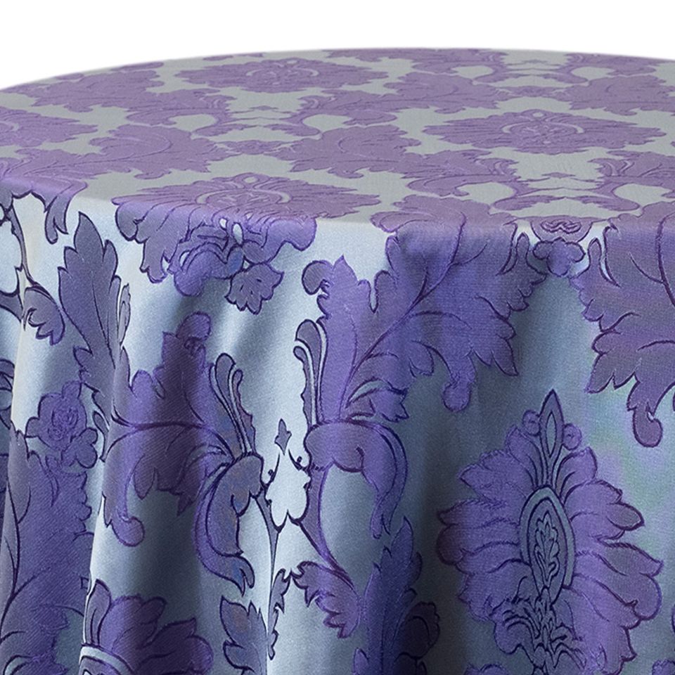 Alex damask dark purple ak116