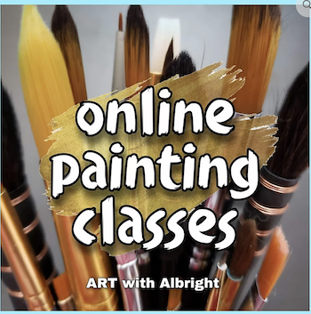 painting classes for kids Art with Albright
