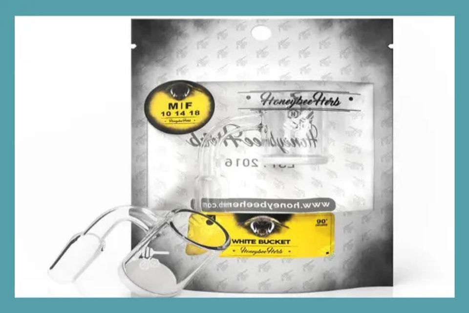 HoneyBee Herb White Series 14M Mini Bucket Banger