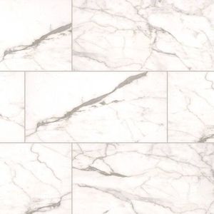 Essentials collection white vena ceramic tile