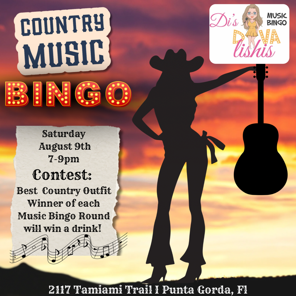 Music bingo aug 2025