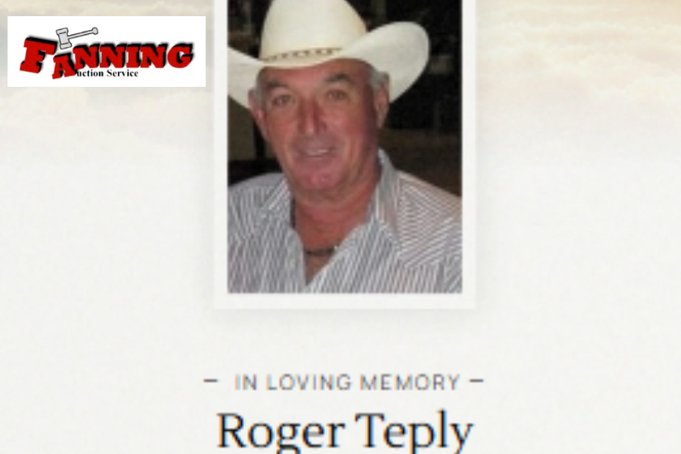 Roger teply estate auction  fanning auction service  champion ne aug 22  2026