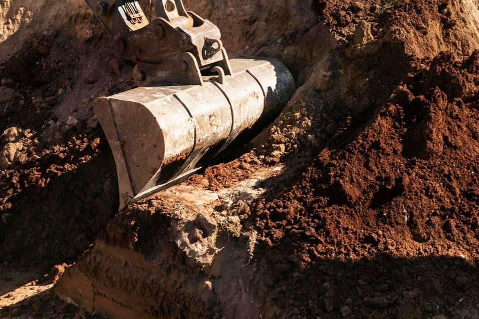 Excavator digging day light outdoors 23 2149194800