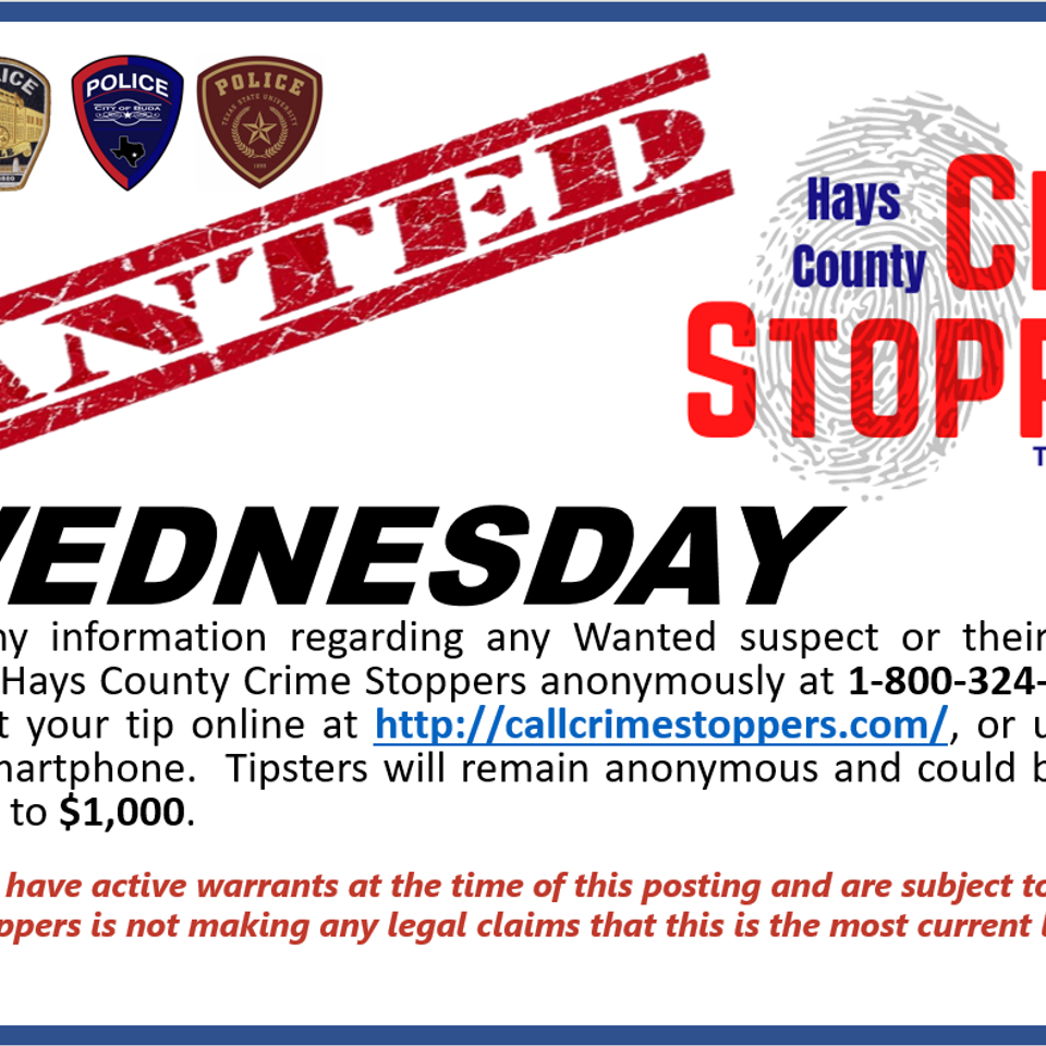 Wanted wednesday