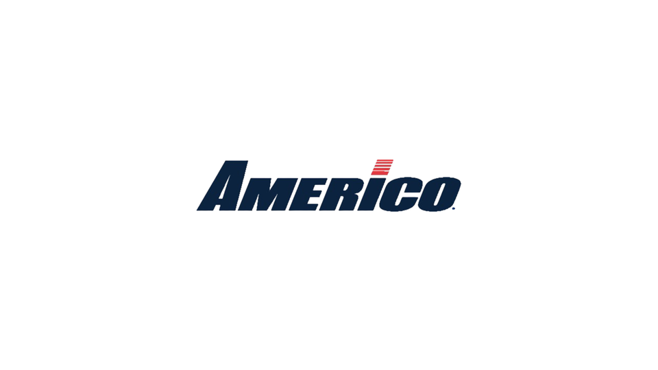 Americo logo (full white board)