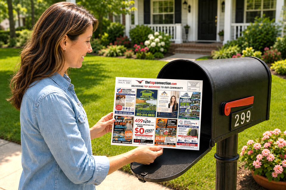 Mailbox photo for hero area of website