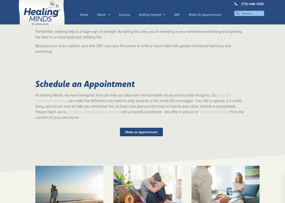 Screenshot Healing Minds- KPCopy's article 