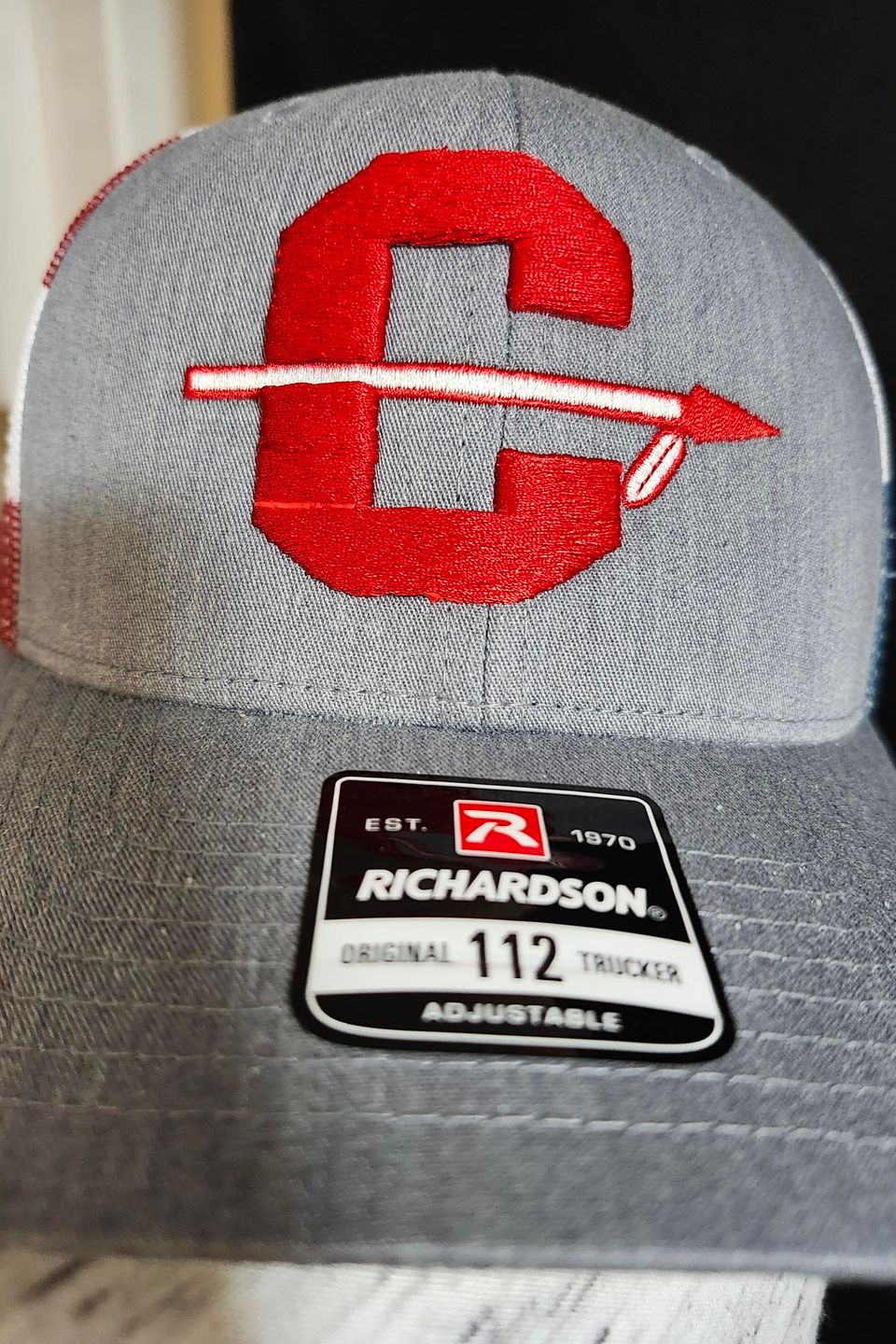 3d foam puff embroidery on cap   cleveland isd