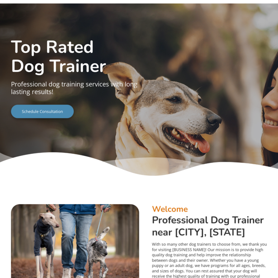 Dog trainer