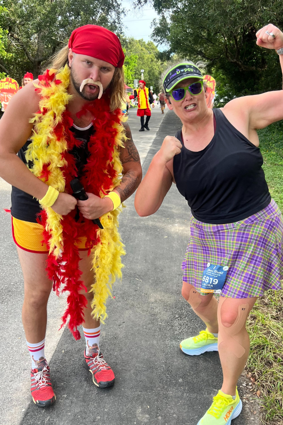 Mad scientist running 40