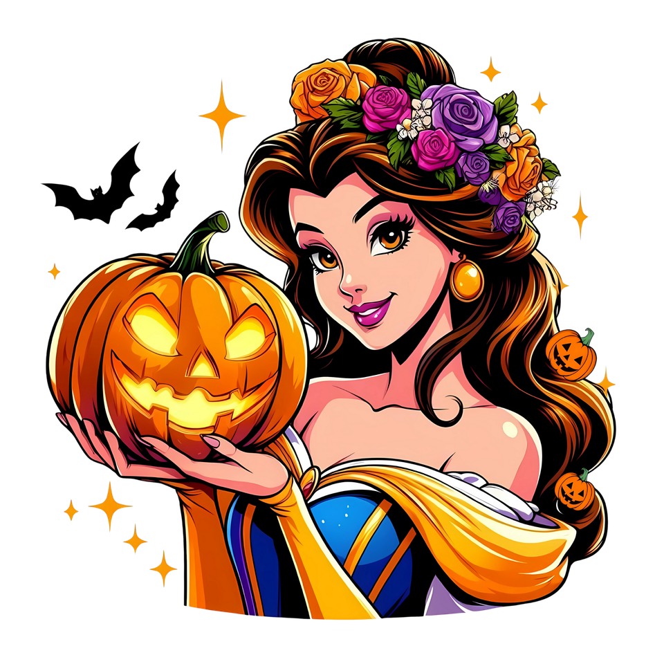 Seasons   halloween bell with pumpkin 4 10