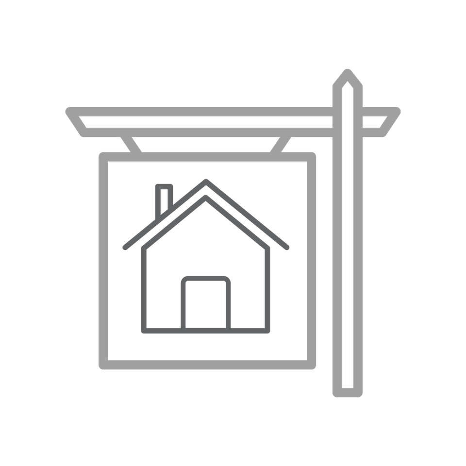 Listings icons residential sign