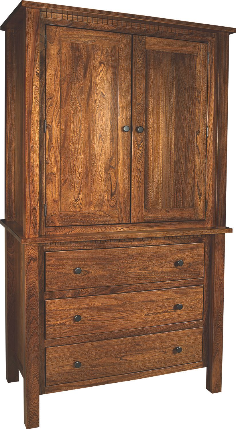 Fw lindholt 2pc armoire