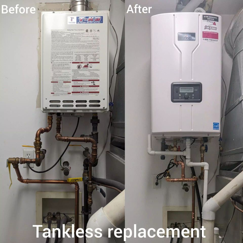 Evergreen park tankless water heater services