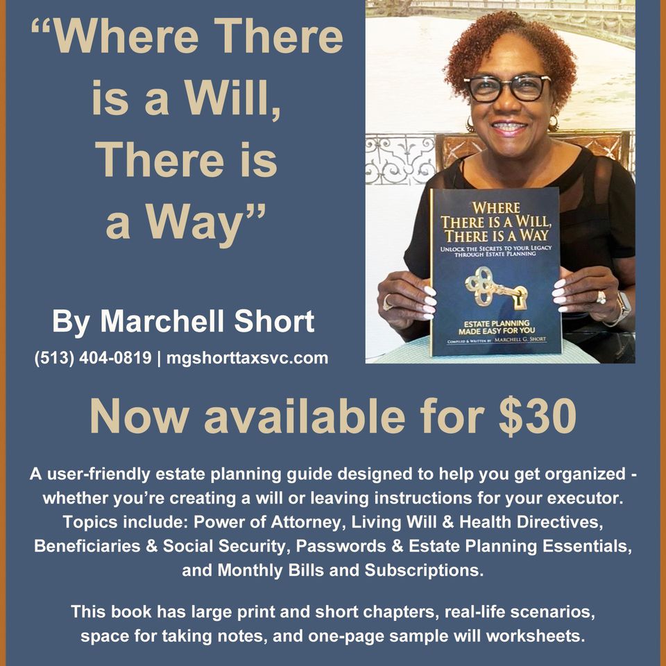 Marchell short book ad for august 2025