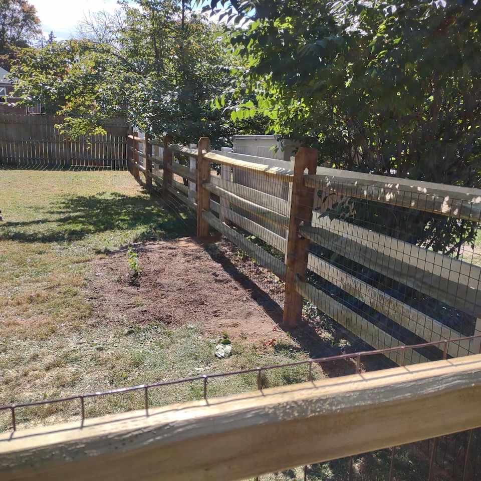 Fence gate install cincinnati  048
