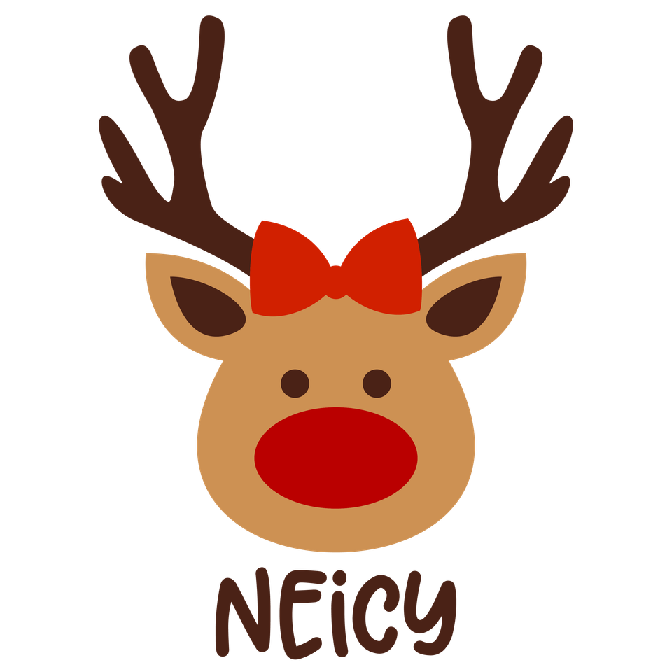 Seasons   christmas family niecy reindeer