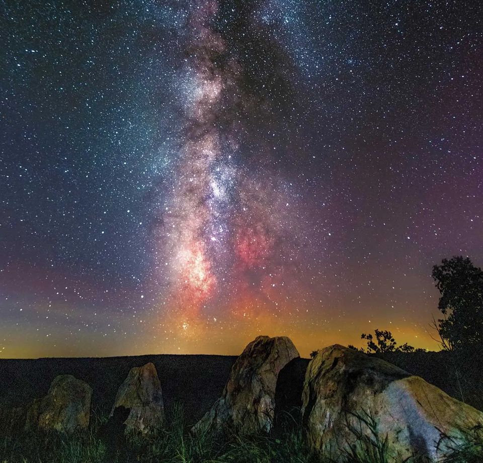 Dark Skies of the Bucktail Overlook Cameron County, PA. Photot by Dustin Brown
