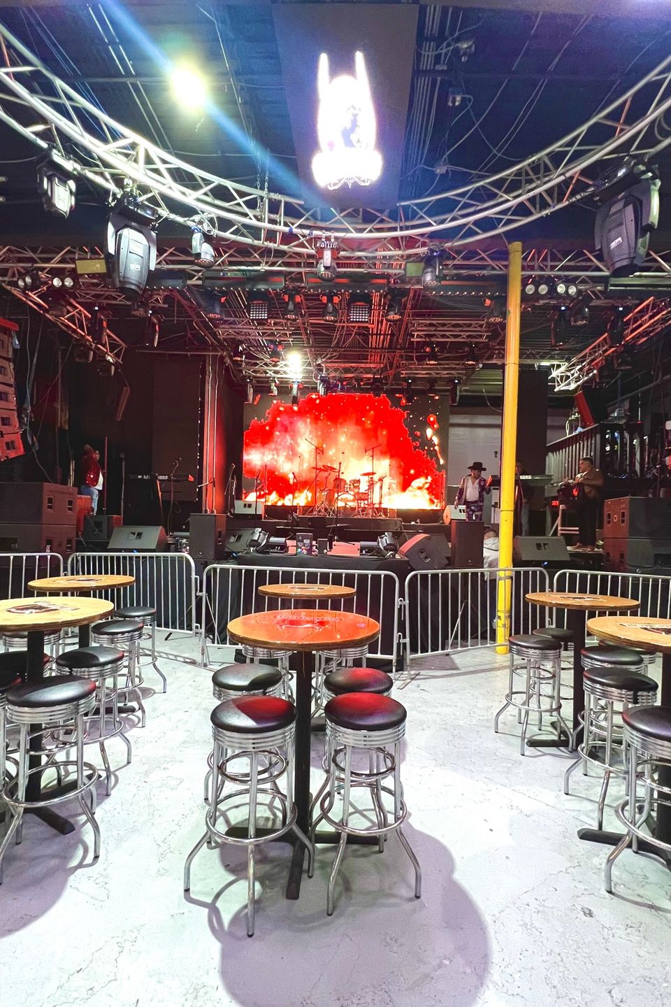 Good view of event center