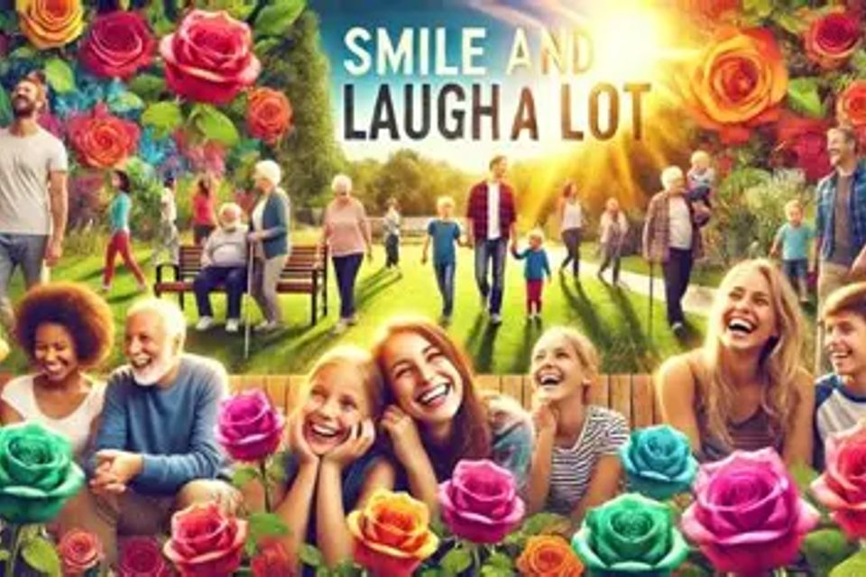 Smiling and laughter