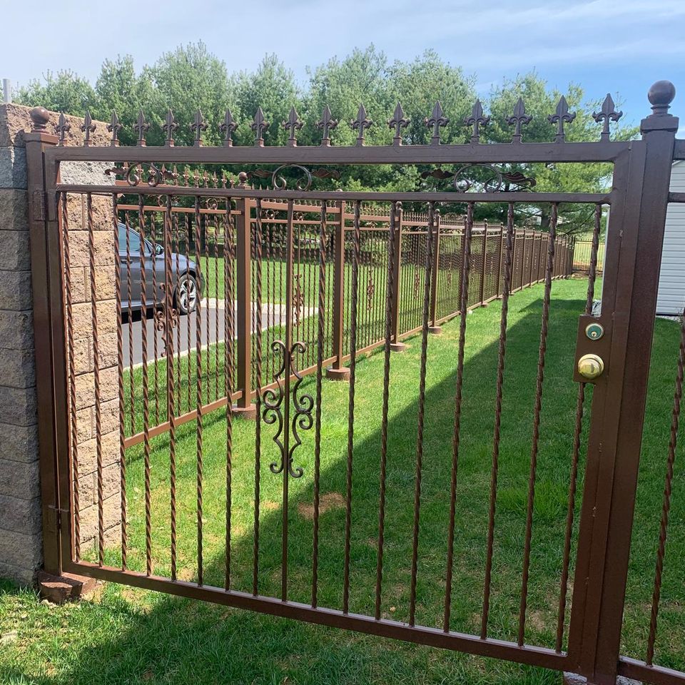 Iron Pedestrian fence