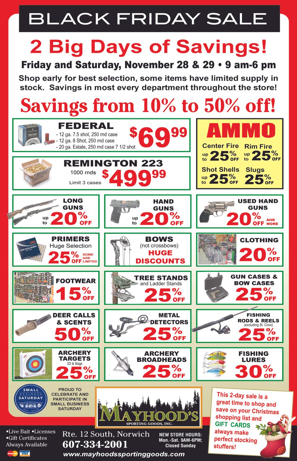 Mayhood black friday ad