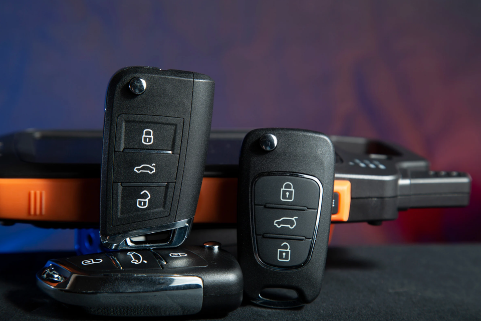 Car key programming