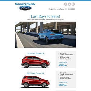 Email layouts template 10 example