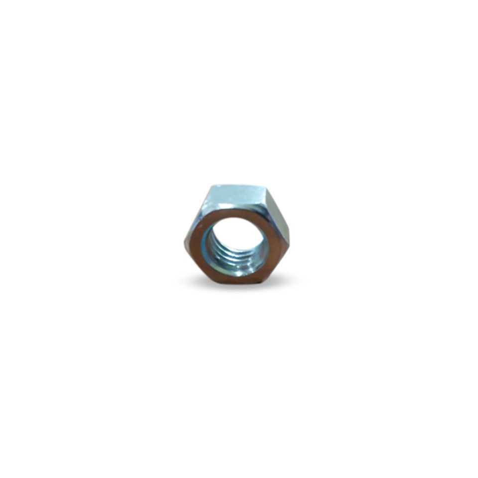 Hexagonal nuts grade 2 zinc plated
