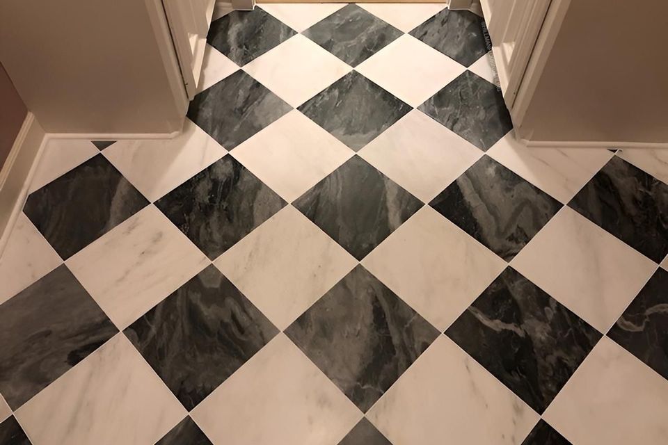 Tile flooring