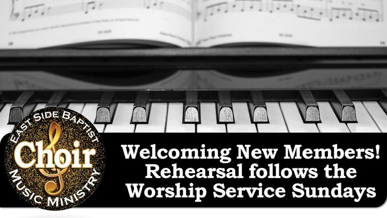 Welcoming new members (music ministry)