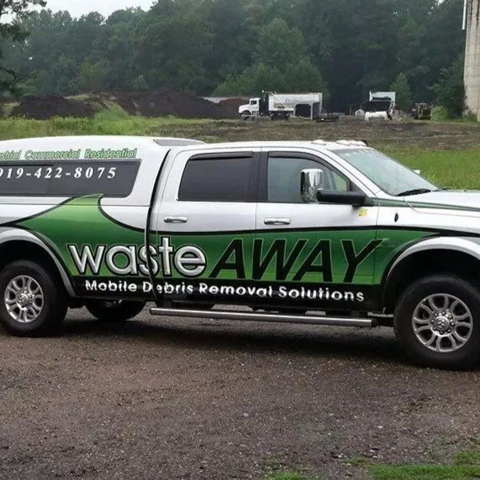 Waste Away, Waste Away Debris Removal, Debris Removal Services Wake County, Debris Removal Services Johnston County, Debris Removal Services Franklin County, Debris Removal Services Harnett County