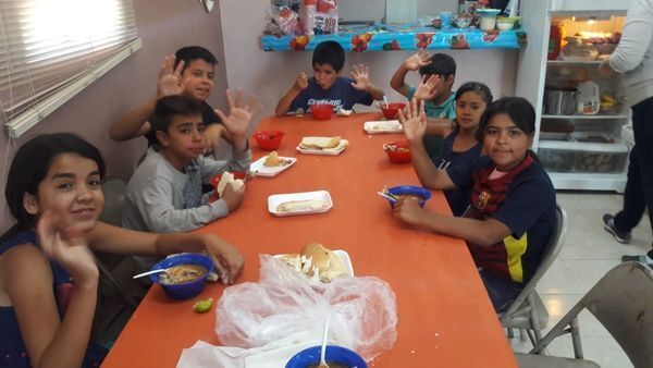Feeding center at christina
