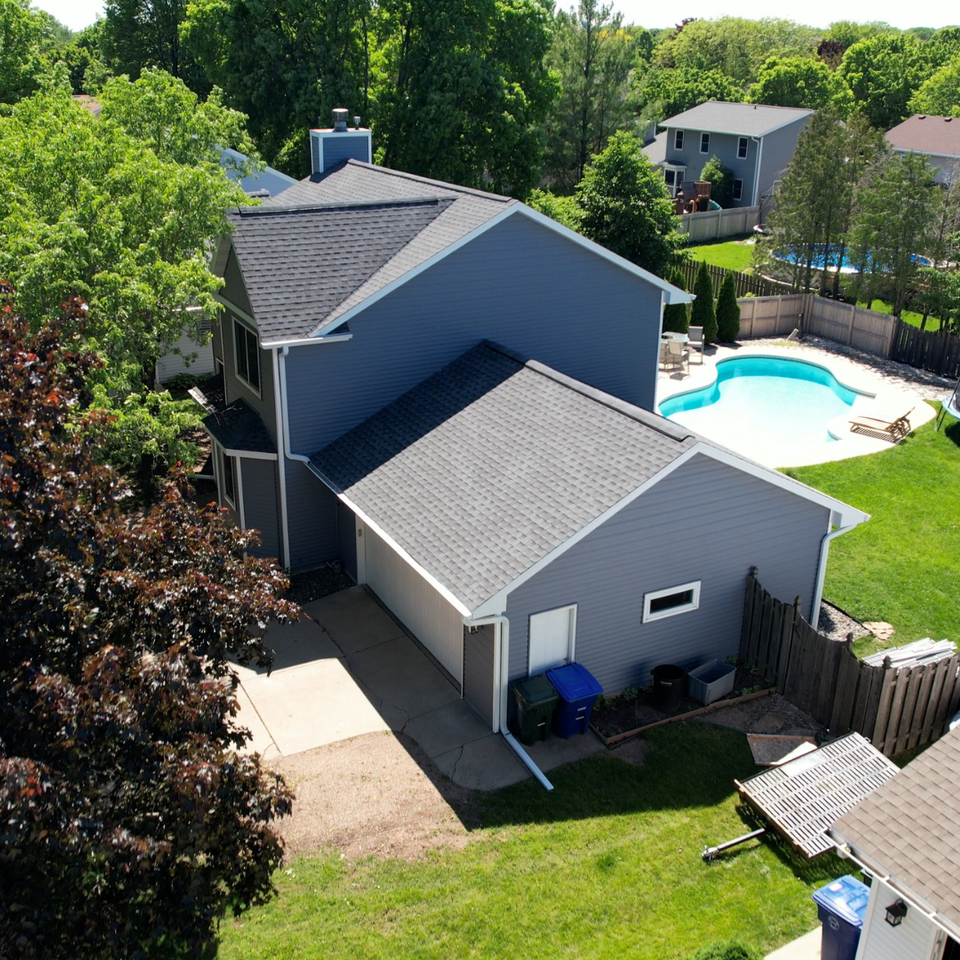 Roof replacement inspection combined lock wi gaf timberline hdz shingles