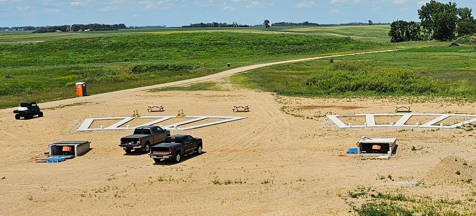 Trap ranges aerial