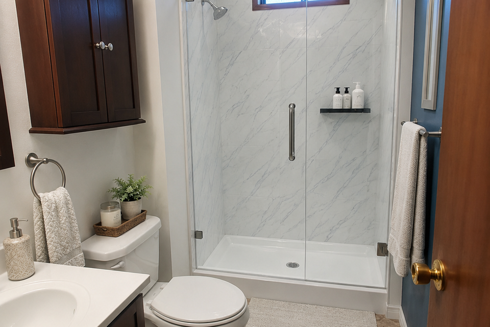 Marbleshower
