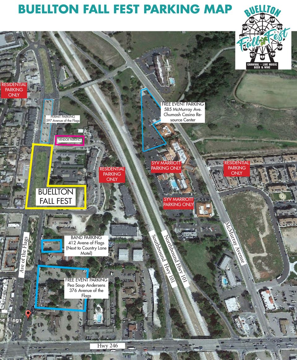 Buellton fall fest parking options 2023