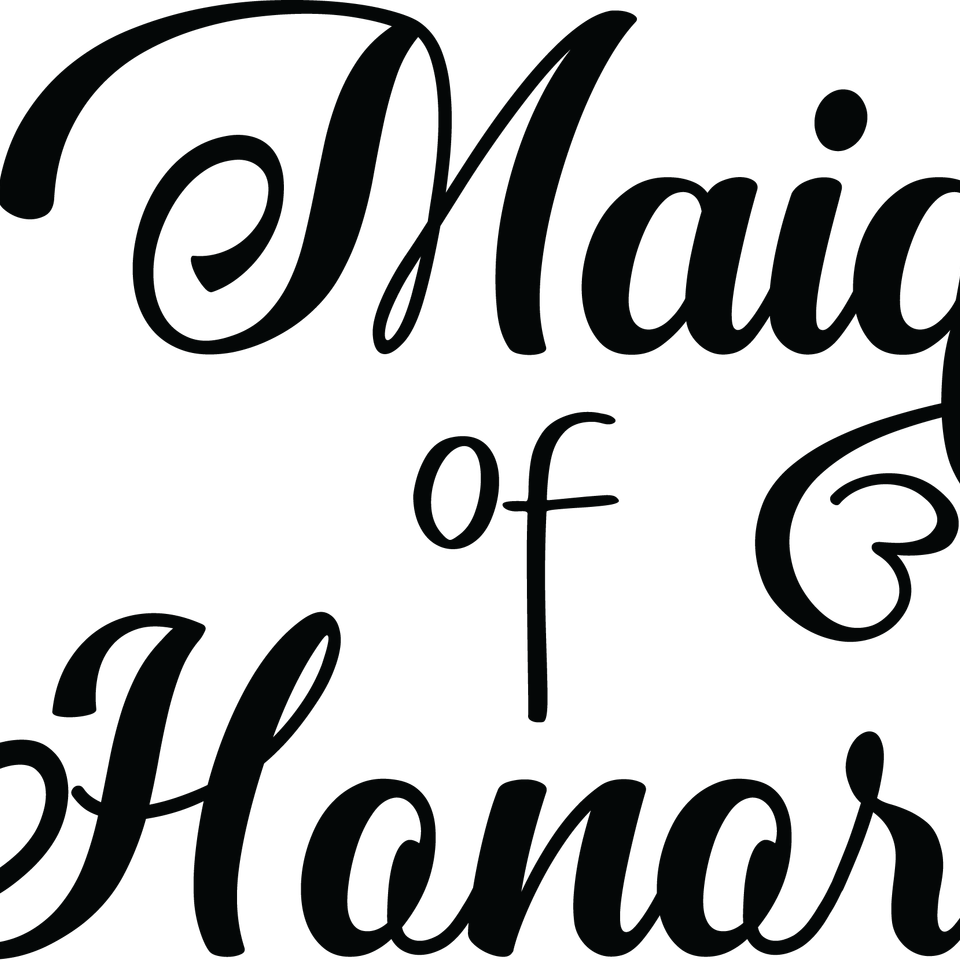 Wedding   maid of honor