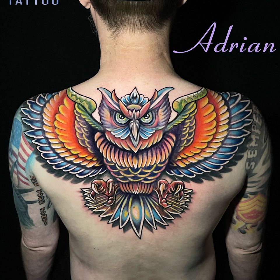 Adrian full color owl