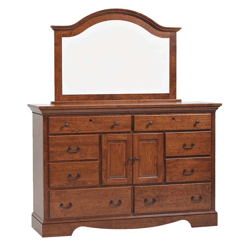 Trf merlot dresser and mirror