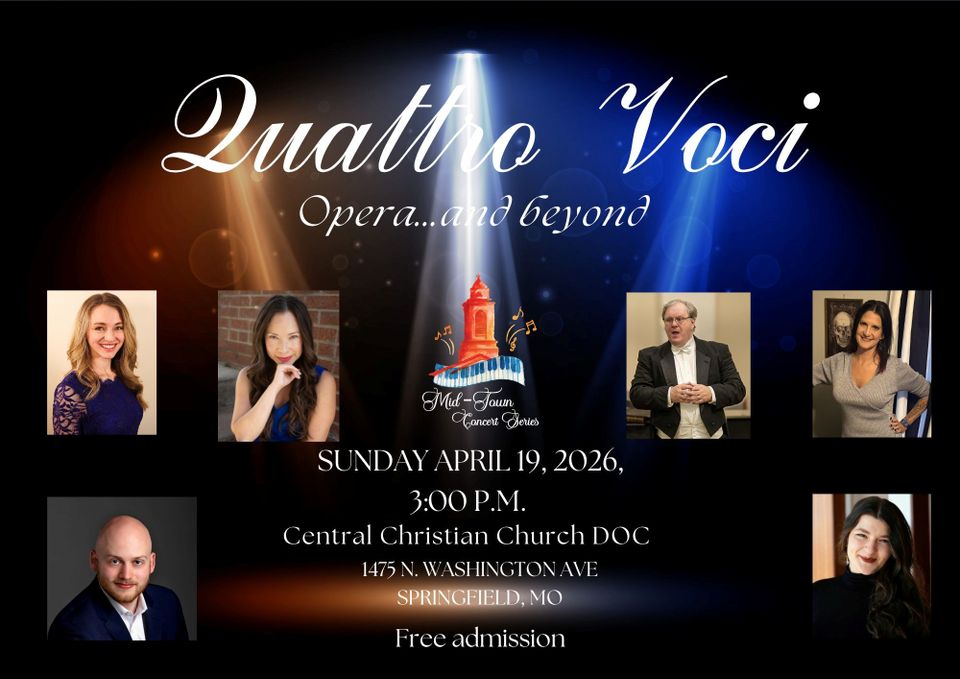 April concert flyer