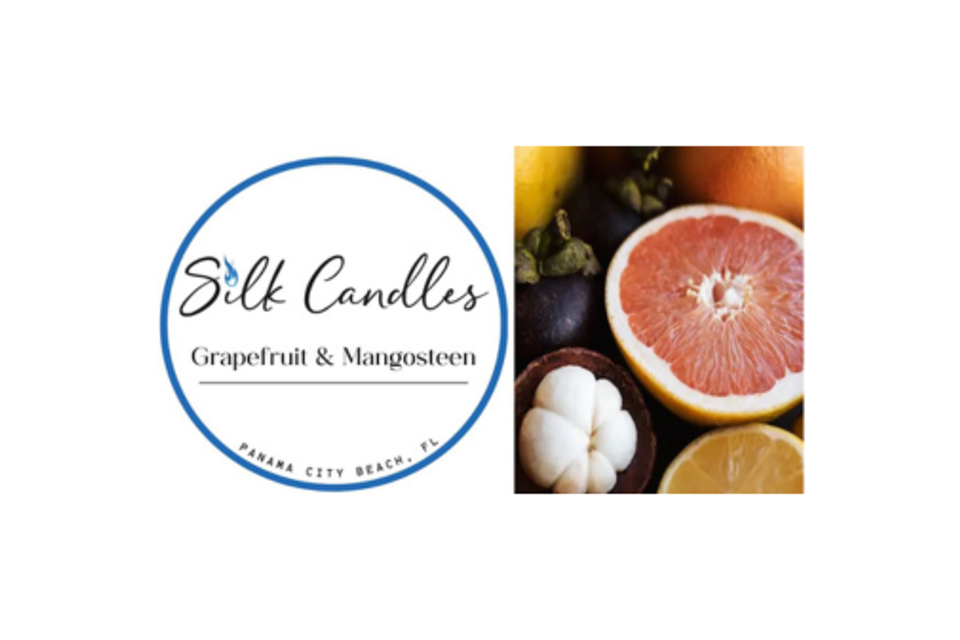 Silk candles grapefruit