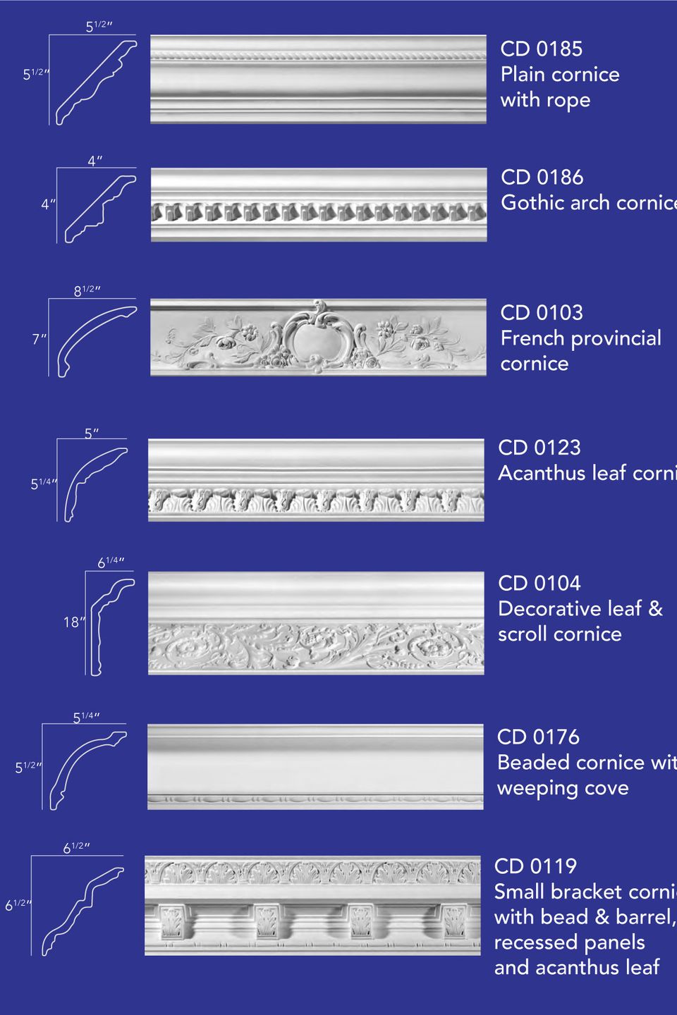 Alta cornice design 4