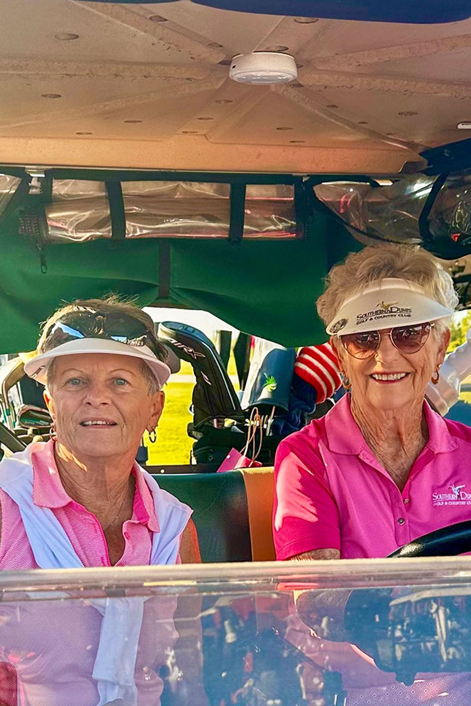 Pink ribbon golf 2024 golfers 2