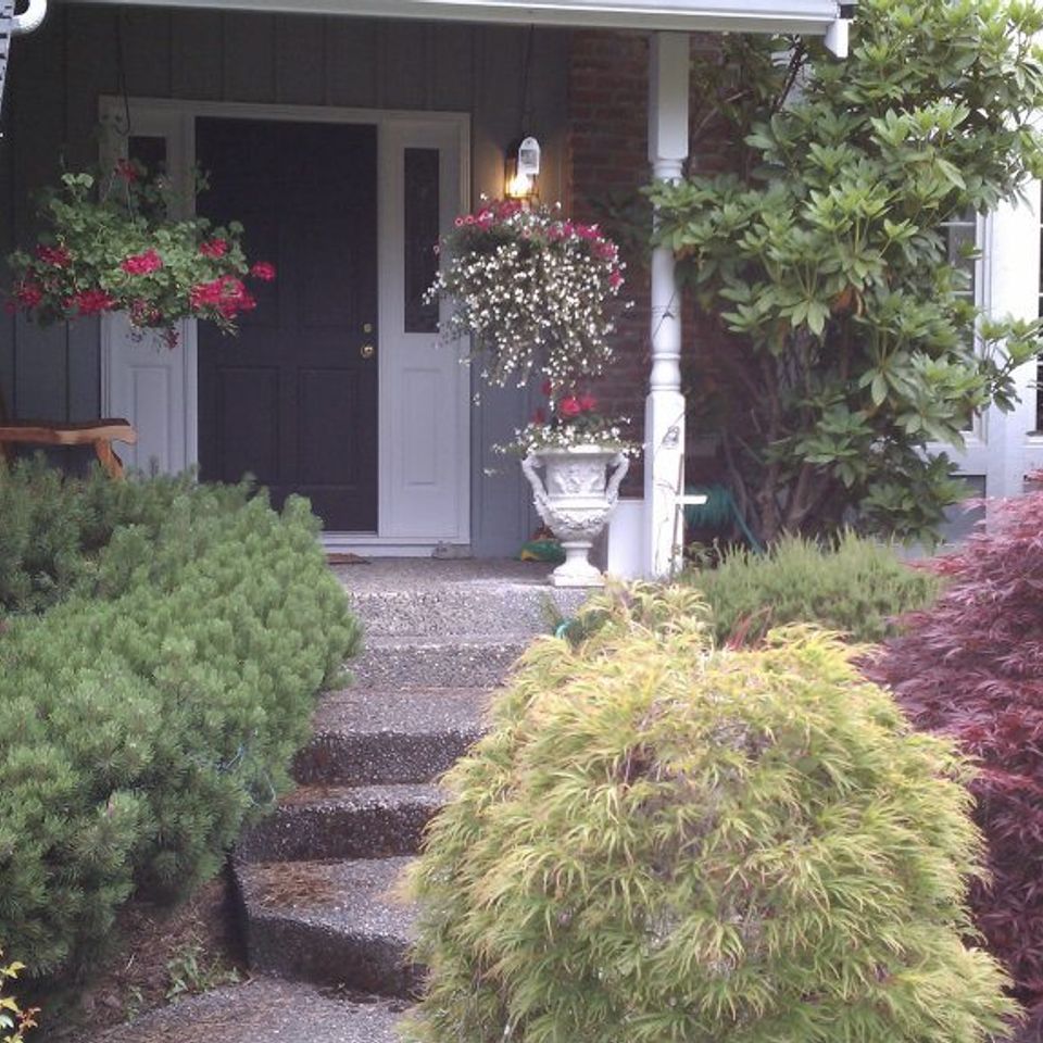 Before front entry