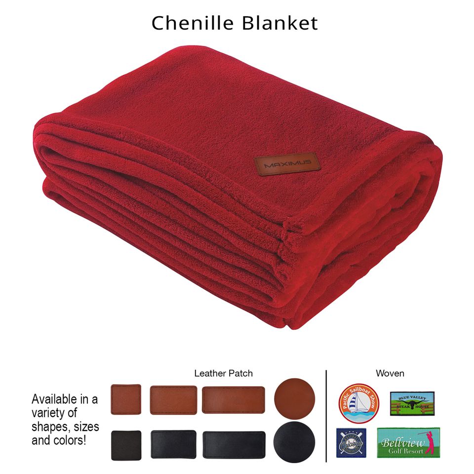 Chenille blanket